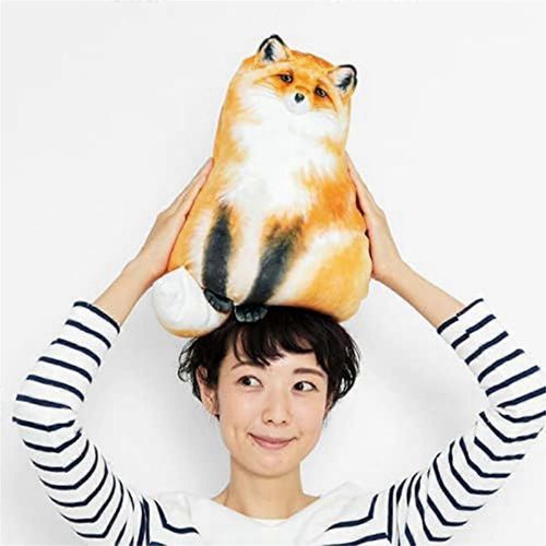 Renard Oreiller Mignon Peluches Animaux Doux, Chaton Coussin Poupée Big-Toys C