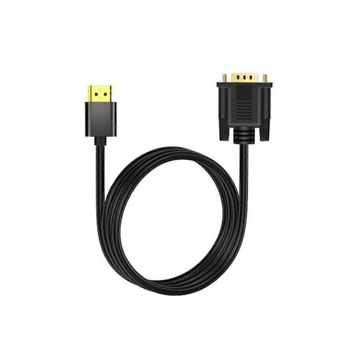 -Compatible avec VGA, 6 pieds plaqué or -Compatible avec le câble VGA compatible pour ordinateur, bureau, lapt