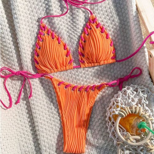 Sexy Bikinis 2025 Femmes Maillots De Bain Femme Maillot De Bain Pour Vêtements De Natation Maillots De Bain Brésilien Bikini Ensemble Maillots De Bain Piscine Baigneur