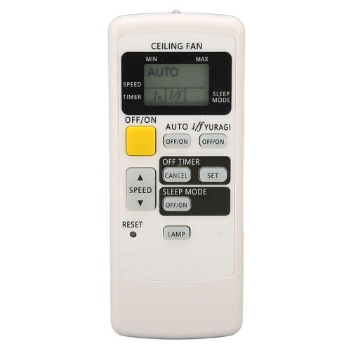 Ventilateur Télécommande Alimenté par batterie Ventilateur de plafond universel Remplacement de la télécommande pour le ventilateur de plafond KDK Fan