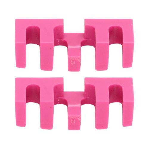 2pcs Badminton Cordage Raquette Épandeur De Charge Intégré Livres Élevées Raquette Charge Adaptateur Protecteur Outil De Cordage Rose