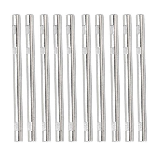 10pcs RC Moteur Arbre En Acier Inoxydable 4mm Dia Brushless Moteur Arbre pour RC Voiture Bateau Avion