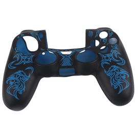 Étui De Protection En Silicone Souple Bleu Pour Manette Sony Playstation 4 Ps4