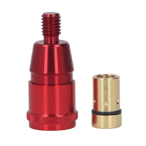 8mm Filet De Pêche Canne Pod Connecteur Anti Rotation Vis Net Tête Adaptateur Universel Connecteur Accessoires De Pêche Rouge