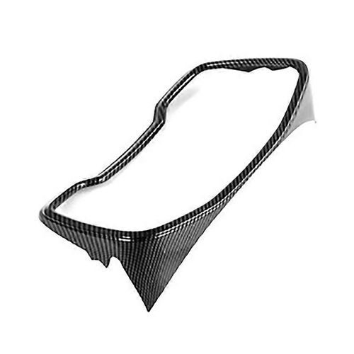 Pour Corolla Cross 2019-2021 Panneau D¿Instruments De Voiture En Fibre De Carbone Accessoire Décoratif De Couverture De Cadre