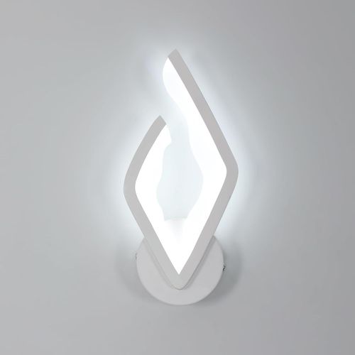 ChenQuanSarl-Applique Murale Interieur, Lampe Murale Led 14W Design Rhombique, Lumière Blanche Froide 6500K, Appliques Moderne Intérieur Pour Chambre Salon Escalier Couloir