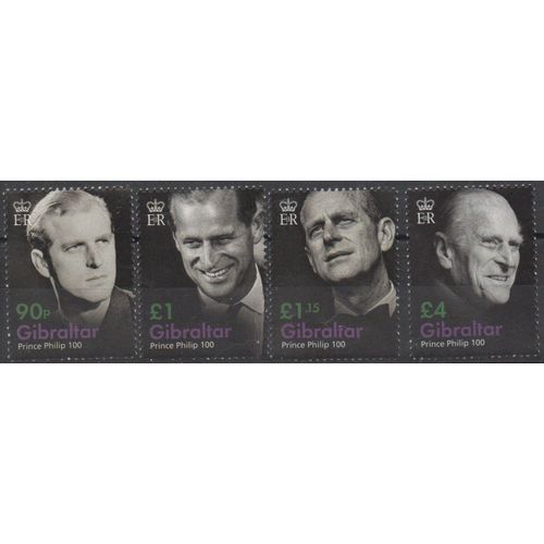 Gibraltar Timbres In Memoriam Le Prince Philip 2021
