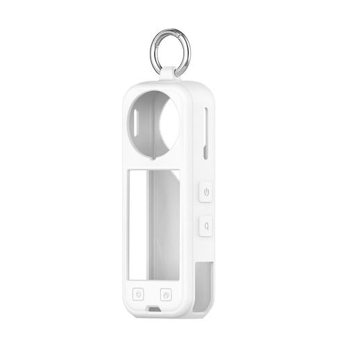 LICHIFIT - Étui de protection en silicone Compatible avec Insta360 X5 - Blanc