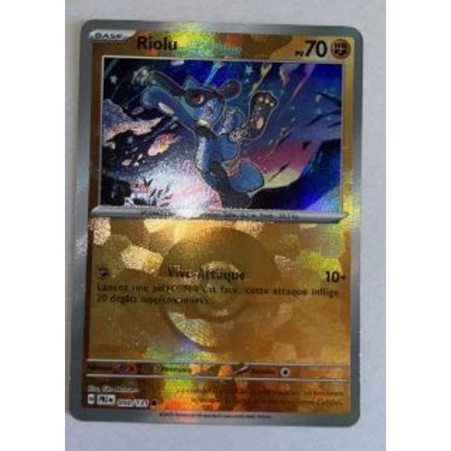 Pokémon Riolu 050 / 131 Reverse + Logo Ev8,5 Evolutions