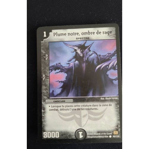 Plume Noire Ombre De Rage Duel Master