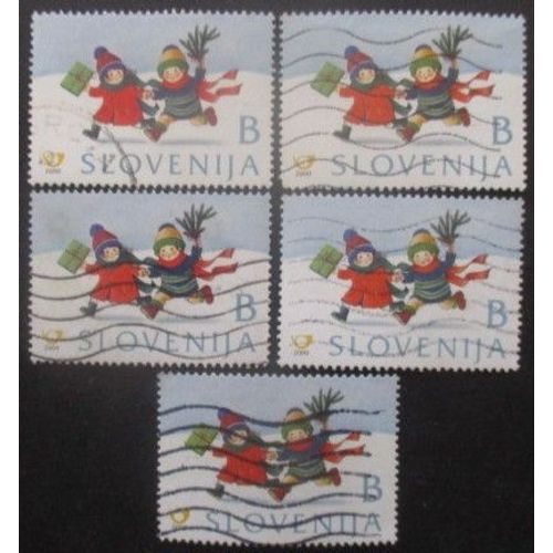 Slovenie N°304 X 5 Oblitéré