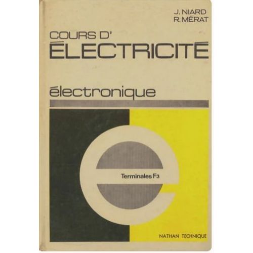 Électricité Électronique Terminales F3 Niard