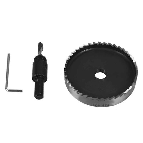 75mm Pro Tooth Steel Holesaw Drill Bit Cutter Tool pour alliage de bois métallique