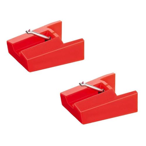 2pack de platine vinyle aiguille tourne-disque de remplacement pour ION ICT04RS - IONTTUSB10, ITTCD10, LPDock, LP2CD, LP2Flash