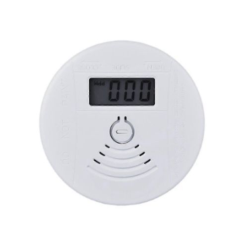 Détecteur de monoxyde de carbone, détecteur d¿alarme de moniteur de gaz CO avec affichage numérique LCD et avertissement sonore f