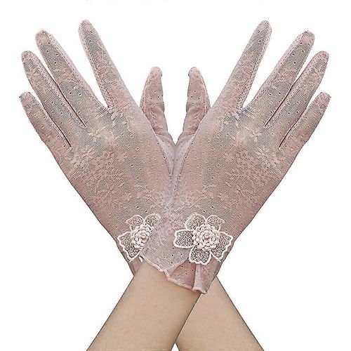 Gants De Dentelle Florale Pour Le Mariage Opéra Party Flapper Gants En Dentelle Stretchy Adult Sizewomen #39;S Spring And