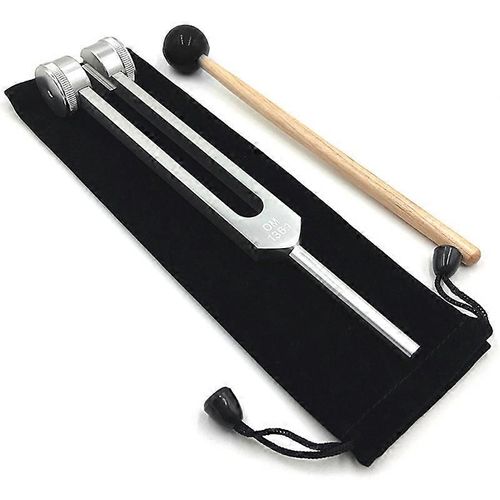 Om136.1hz Kit D¿Instruments De Diapason Musical En Alliage D¿Aluminium Pour Les Outils De Vibration Sonore De Guérison Du Son