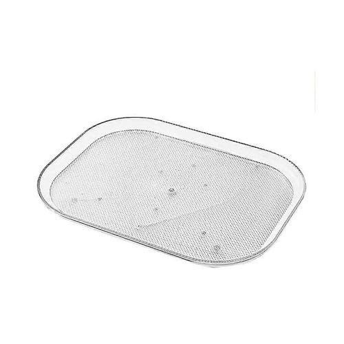 Réfrigérateur Bac de rangement 360 Organisateur de congélateur antidérapant rotatif Fruits Légumes Stockage Contient