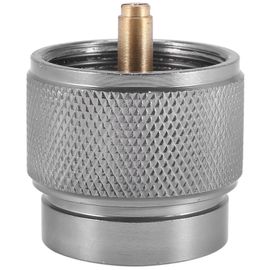 Adaptateur De Réchaud De Camping 1lb Entrée De Petit Réservoir De Propane Et Une Valve Lindal En417 Sortie Cylindre Extérieur