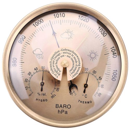 Baromètre Thermomètre Hygromètre Wall Mounted Household Weather Station 