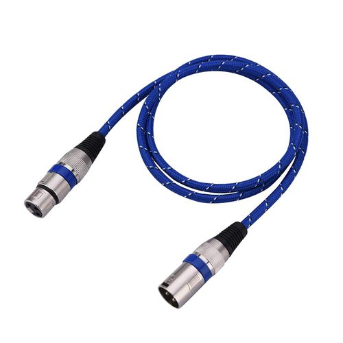 1m XLR Mâle vers Femelle nced 3-Pin Microphone o Câble