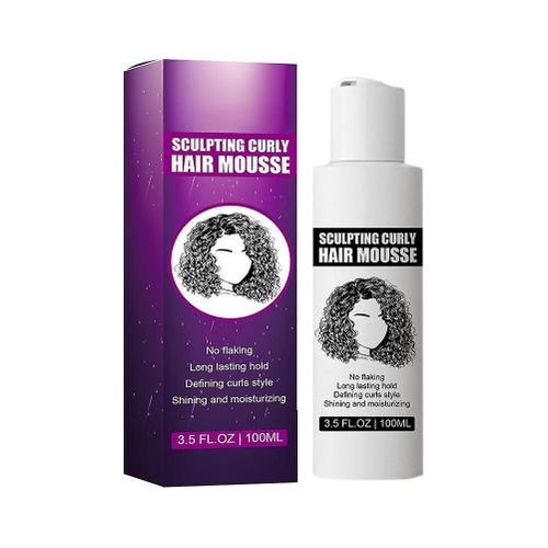 Curl Boost Crème Sculpting Curly Hair Mousse Curly Hair Styling Mousse Curl Mousse