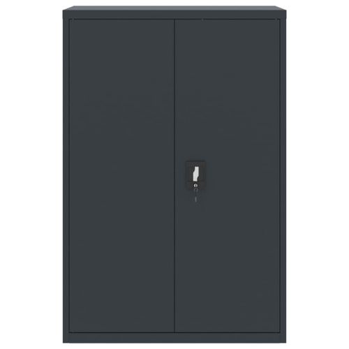Vidaxl Classeur Anthracite 90x40x140 Cm Acier