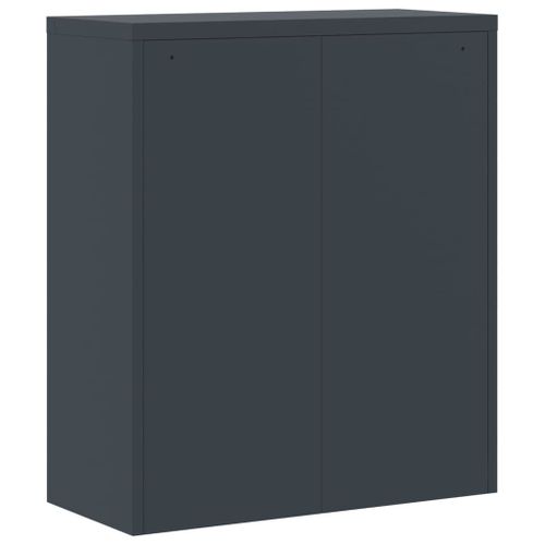 Vidaxl Classeur Anthracite 90x40x105 Cm Acier