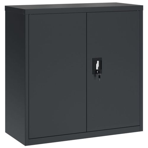 Vidaxl Classeur Anthracite 90x40x130 Cm Acier
