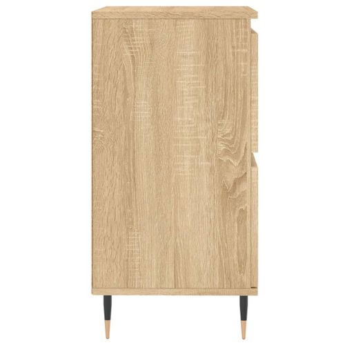 Vidaxl Buffets 3 Pcs Chêne Sonoma Bois D'ingénierie