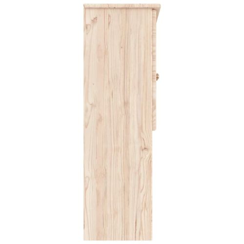 Vidaxl Dessus De Commode Alta 77x30x92 Cm Bois Massif De Pin