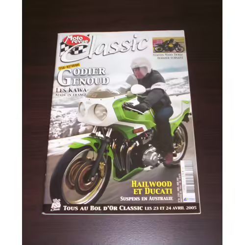 Moto Revue Classic 19 De 2005 Kawasaki Godier Genoud 1200,Hailwood,But 250 Et 350,Norton Tickle T5,Triumph Speed Triple