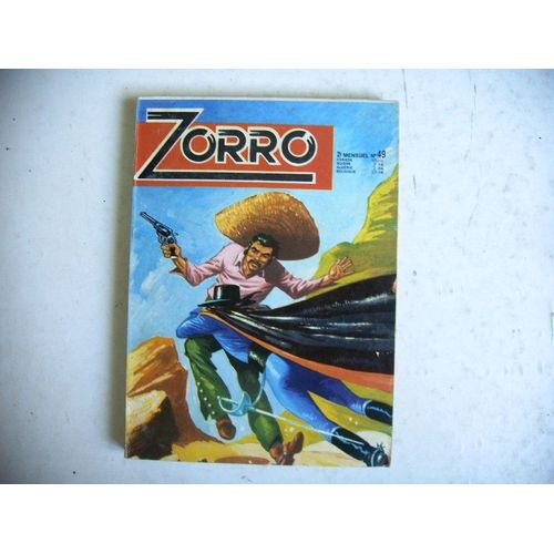 Bd - Zorro Mensuel N° 49 - 1972