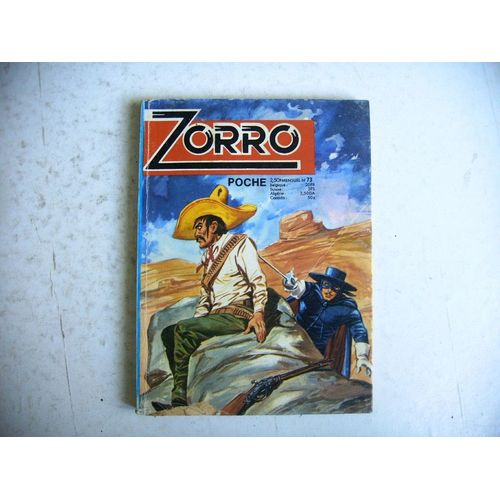 Bd - Zorro Mensuel N° 73 - 1974