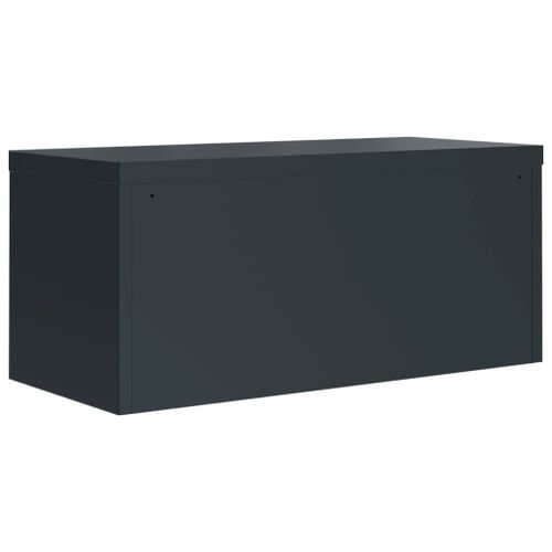 Vidaxl Classeur Anthracite 90x40x40 Cm Acier
