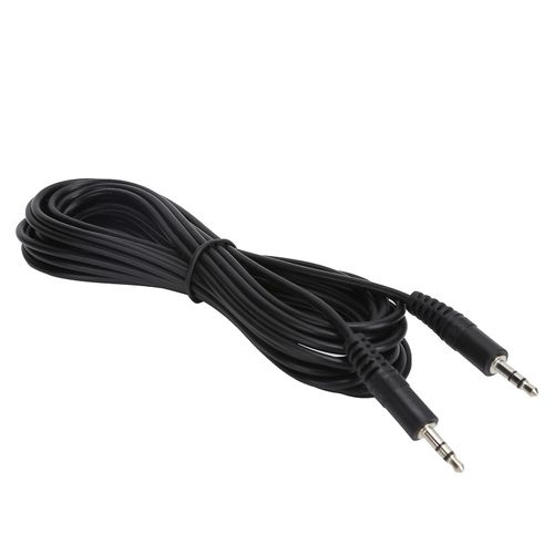 Prise 3,5 mm o Câble 5 m mâle à mâle o Câble auxiliaire pour casque d¿écoute