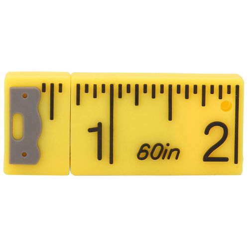U Disk Yellow Cartoon 3D Ruler Modèle USB pour Windows 7/8/10 / Vista / XP / Unix / 2000 / ME16GB