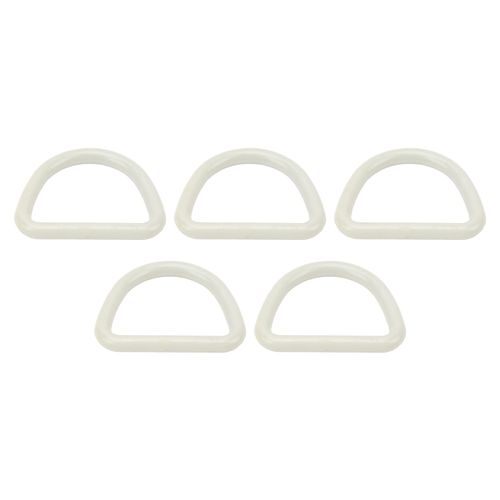 5 Pcs Bateau D Anneau Heavy Duty D Anneau Ancre D¿Arrimage Pour Kayak Bateaux De Pêche Gonflable Annexe Canoë Gris