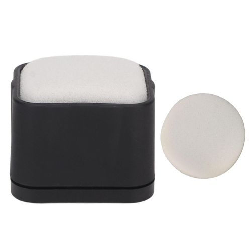 Support de nettoyage dentaire Endo Accessoire de résistance à la chaleur de forme carrée Support d¿éponge Endo pour dentistes Noir