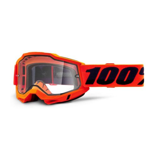 Masque Accuri 2 Enduro Moto Orange Fluo
