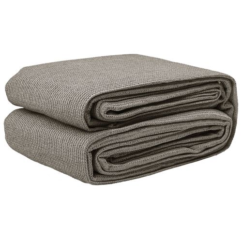 Vidaxl Accessoire De Tente Gris Clair Polyester 400 X 400 Cm Léger