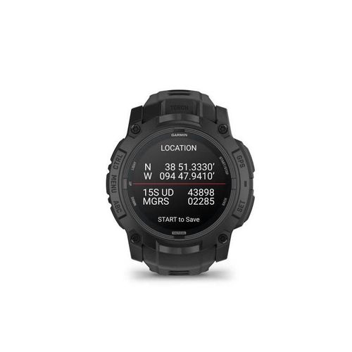 Montre Connectée Sport Gps - Garmin - Instinct 3 - Tactical Edition - Amoled - 1,3 - 50 Mm - Noir