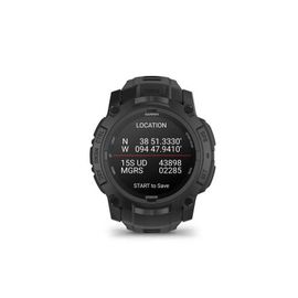 Montre Connectée Sport Gps - Garmin - Instinct 3 - Tactical Edition - Amoled - 1,3 - 50 Mm - Noir
