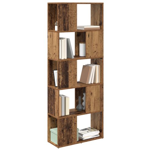 Vidaxl Support Tv Bois Ancien Bois D'ingénierie 60 X 24 X 155 Cm