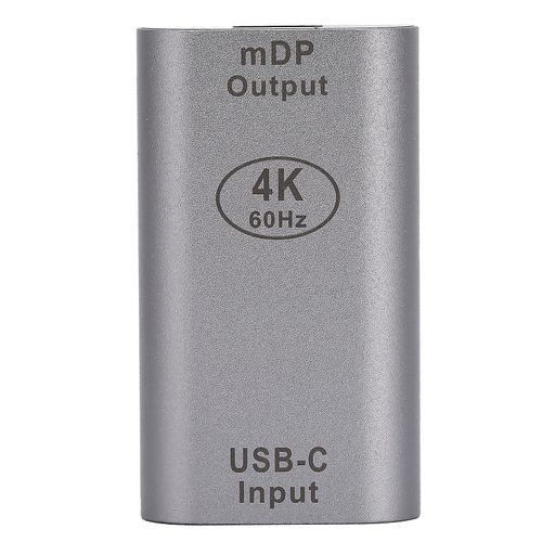 Adaptateur femelle Type-C vers MiniDP femelle Adaptateur USB-C portable Câble TV d¿ordinateur haute définition