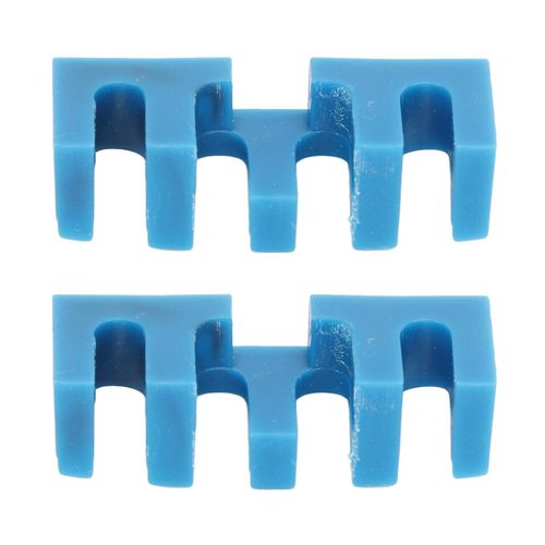 2pcs Badminton Cordage Raquette Épandeur De Charge Intégré Livres Élevées Raquette Charge Adaptateur Protecteur Outil De Ficellement Bleu