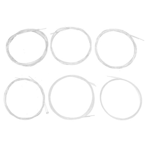 6pcs Oud Strings Set 1-G 2-D 3-A 4-E 5-B 6-F Nylon Plaqué Cuivre Remplacement