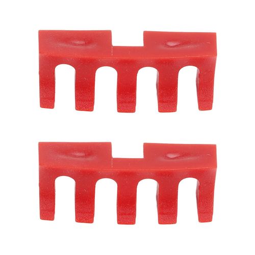2pcs Badminton Ficelage Raquette Épandeur De Charge Intégré Livres Élevées Raquette Charge Adaptateur Protecteur Outil De Cordage Rouge