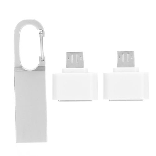 U disque suspendu boucle USB2.0 Flash Pen Drive Memory Cell USB Stick Gift HS132 avec adaptateur OTG16GB