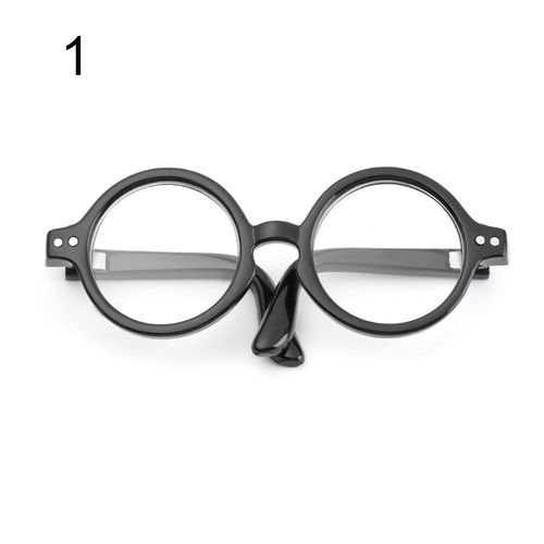 Lunettes Rondes Miniatures Pour Animaux De Compagnie, Lunettes De Soleil Roses, Jouet Américain Pour Fille, Accessoires Photo, Lunettes Pour Chien Et Chat, 1pc